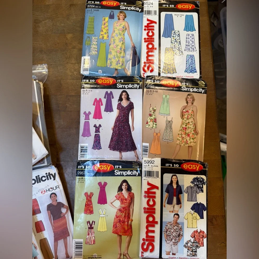 22 Vintage Simplicity Sewing Pattern Women’s Homemade Clothing - Picture 6 of 13